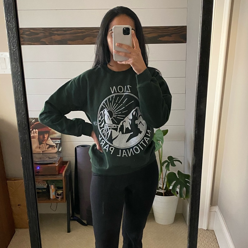 zion national park crewneck